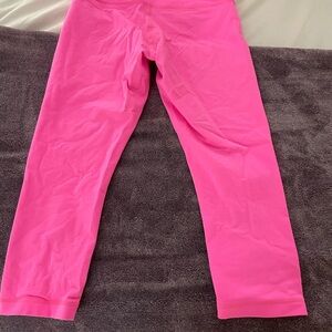 Pink LuLulemon leggings